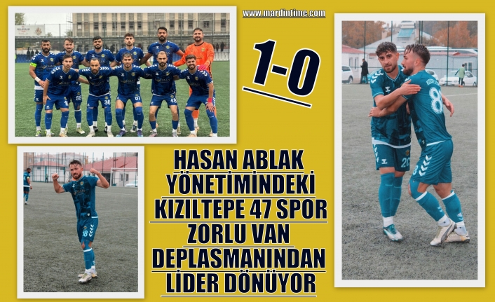 Kızıltepe Van’dan lider dönüyor: 0-1