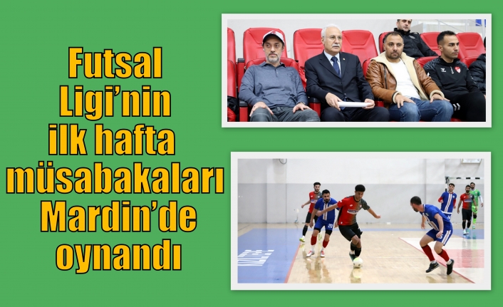 Futsal Ligi’nin ilk hafta müsabakaları Mardin’de oynandı