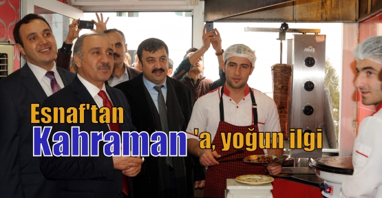 Esnaf'tan Kahraman'a, yoğun ilgi