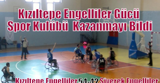 Kızıltepe Engelliler Gücü 50-42 Siverek Engelliler