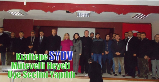 Kızıltepe SYDV. Mütevelli Heyeti Üye Seçimi Yapıldı