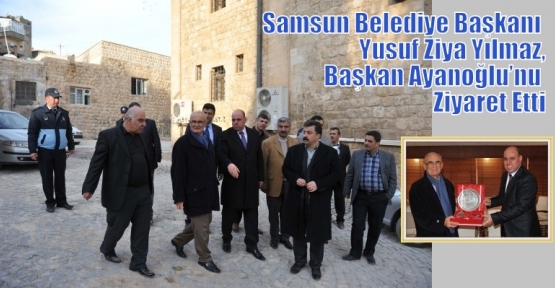 Samsun Belediye Başkanı Yusuf Ziya Yılmaz,  Başkan Ayanoğlu’nu Ziyaret Etti