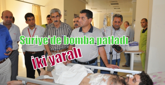 Suriye’de bomba patladı: İki yaralı