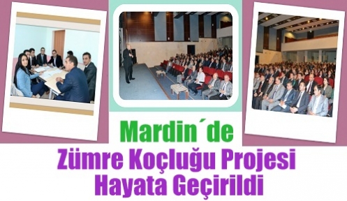 Zümre Koçluğu Projesi Mardin´de Hayata Geçirildi