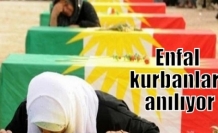 Enfal kurbanları anılıyor