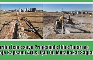 Mardin İçme suyu Projesinde Hibe Tutarı ve Proje...