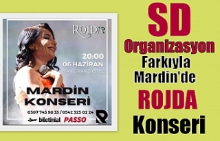SD Organizasyon Farkıyla ROJDA Konseri Mardin’de