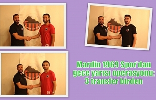 Mardin 1969 Spor’dan gece yarısı operasyonu: 3...