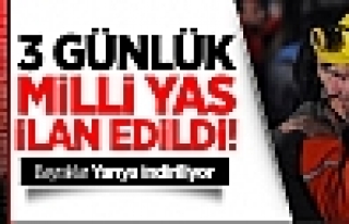 Soma İçin 3 Günlük Milli Yas!