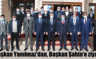 Başkan Yanılmaz'dan, Başkan Şahin’e ziyaret