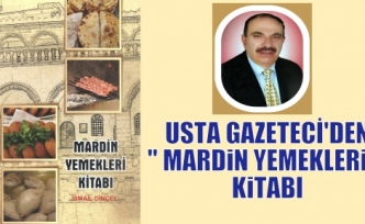 USTA GAZETECİ'DEN'' MARDiN YEMEKLERi '' KiTABI