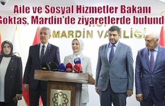 Aile ve Sosyal Hizmetler Bakanı Göktaş, Mardin'de ziyaretlerde bulundu