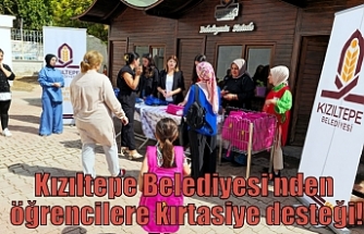 Kızıltepe Belediyesi’nden öğrencilere kırtasiye desteği!