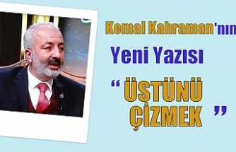 ÜSTÜNÜ ÇİZMEK